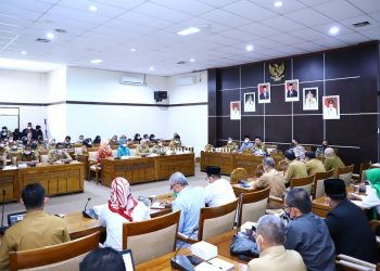 Bupati Panca Pimpin Rapat Forum Konsultasi Publik Rancangan Awal RKPD Ogan Ilir