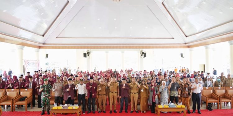 Bupati Panca Wijaya Akbar Membuka Pelantikan DPD PPNI Periode 2022-2027 Kab. Ogan Ilir